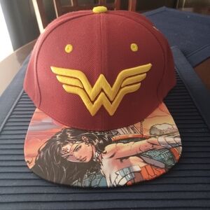 Wonder Woman Magic Mountain Snapback Hat